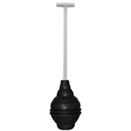 Seatsolutions Universal Rubber Toilet Plunger Handle 6 x 16.25 In. SE107510